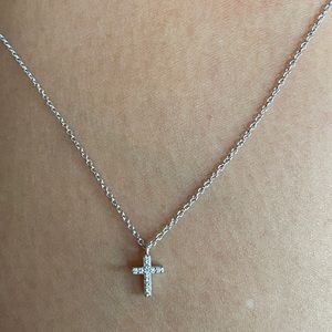 Tiffany & co cross necklace